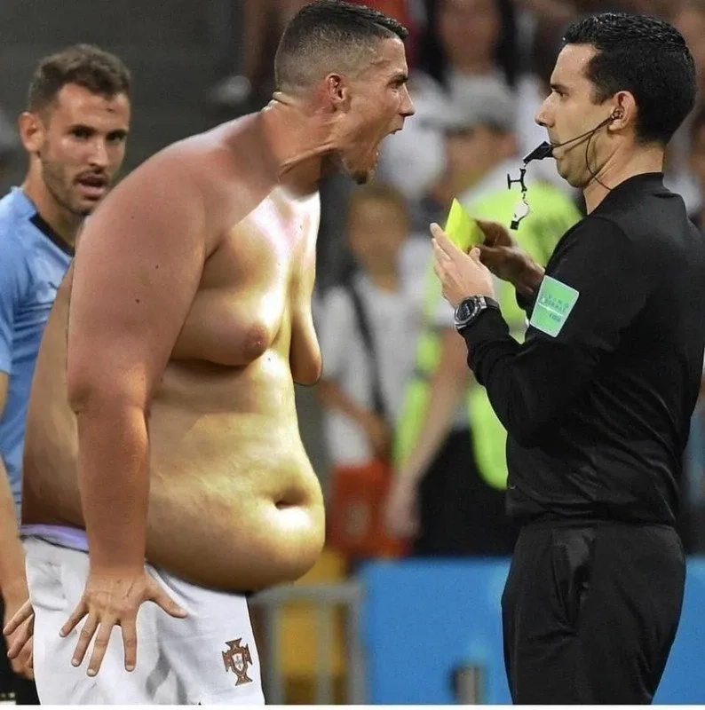 Ronaldo camera meme bắt trọn khoảnh khắc hài hước khó đỡ