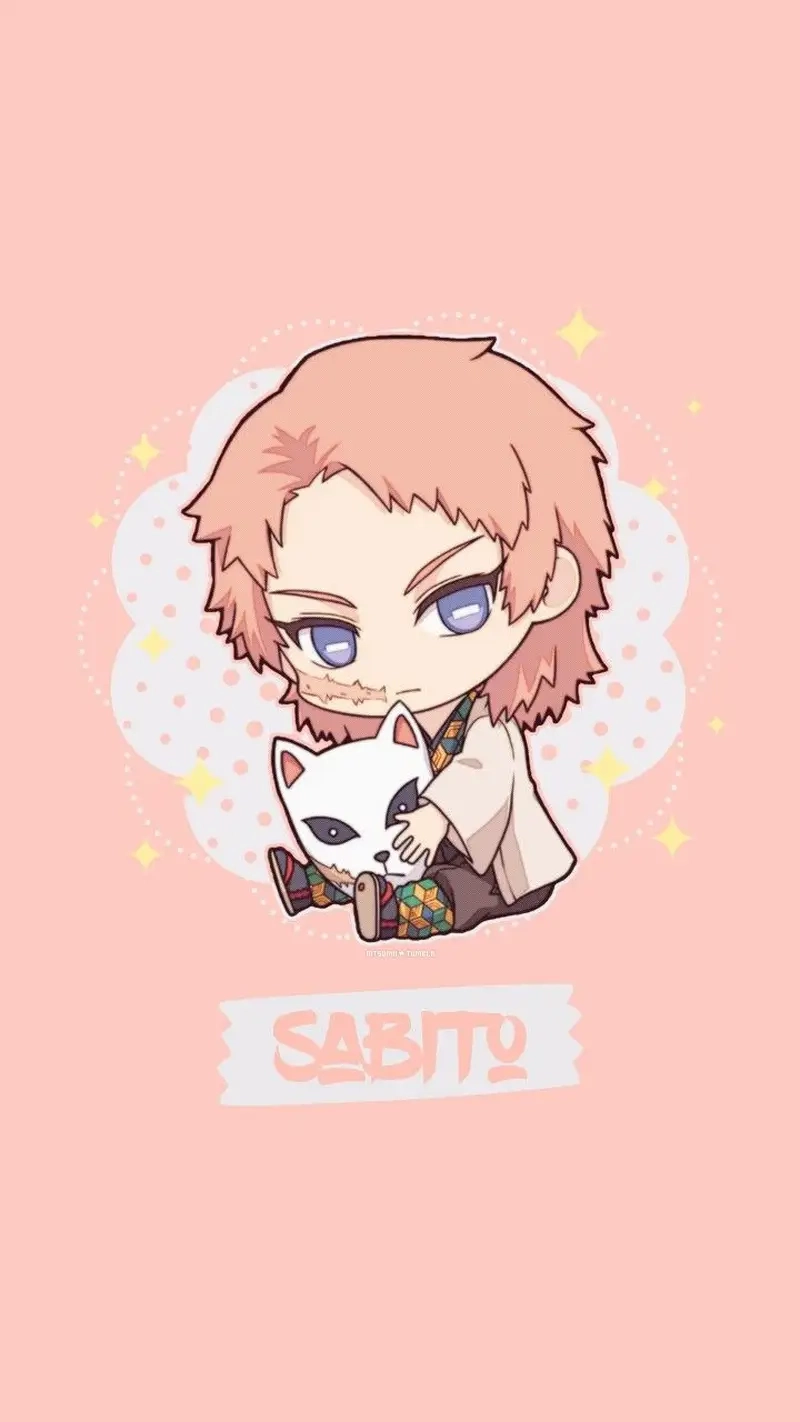 Sabito chibi official art với những nét vẽ cực kỳ đẹp mắt