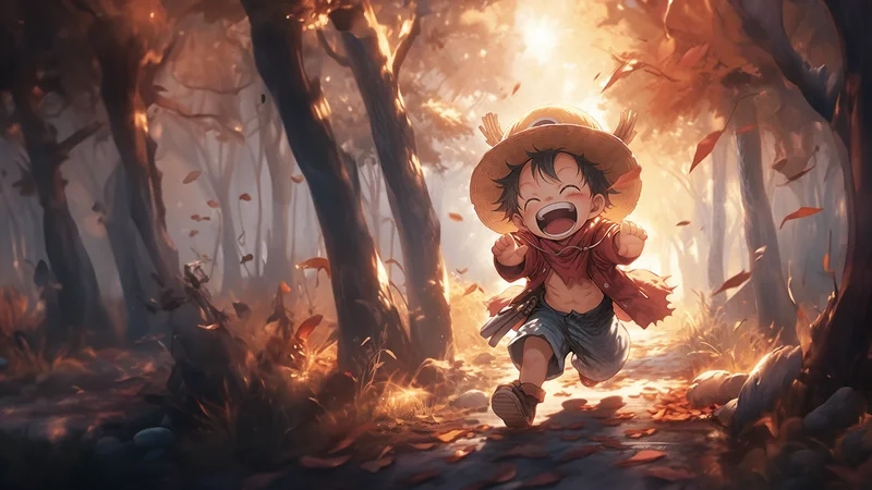 Săn lùng ảnh luffy chibi ngầu cực hiếm cho fan trung thành