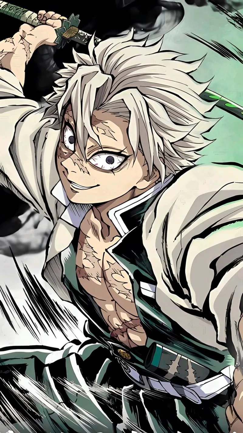 Shinazugawa Sanemi là hình mẫu đầy cảm hứng trong Kimetsu no Yaiba