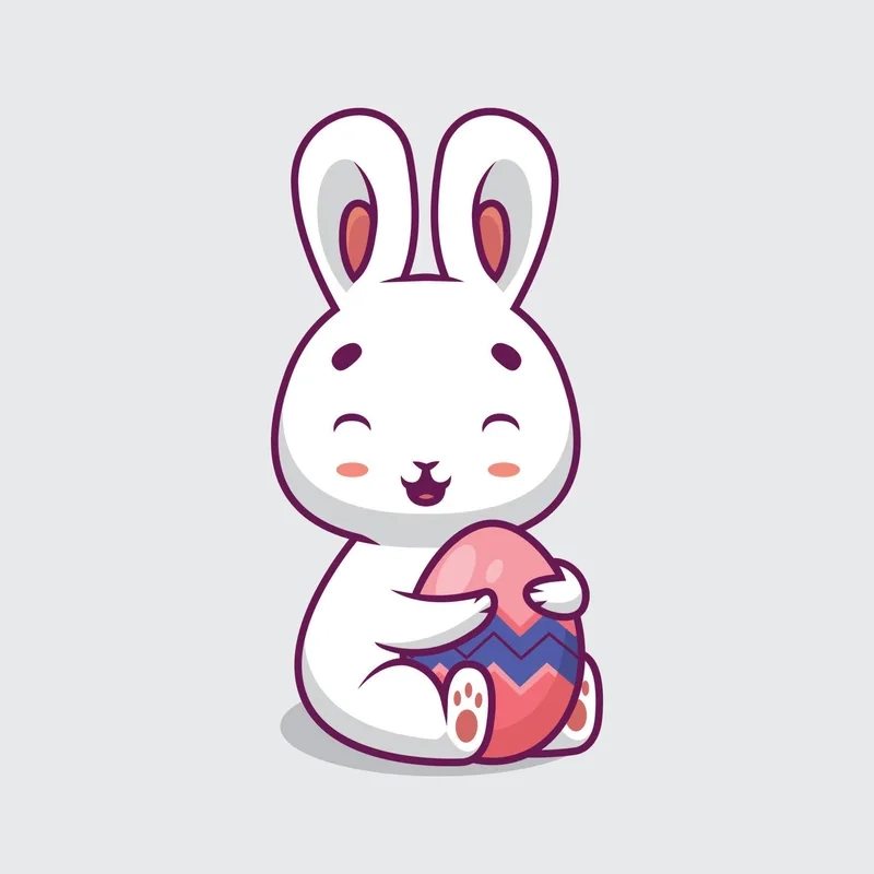 Siêu phẩm hình con thỏ chibi cute khiến bạn không thể ngừng ngắm