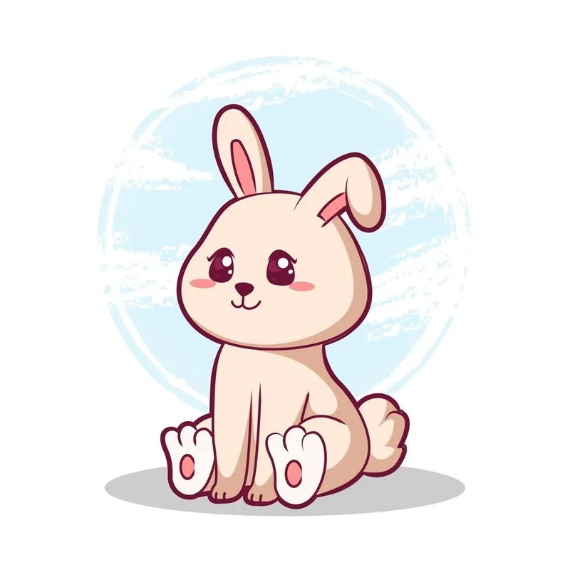 Sử dụng chibi chibi sticker thỏ cute để làm mới ảnh đại diện của bạn