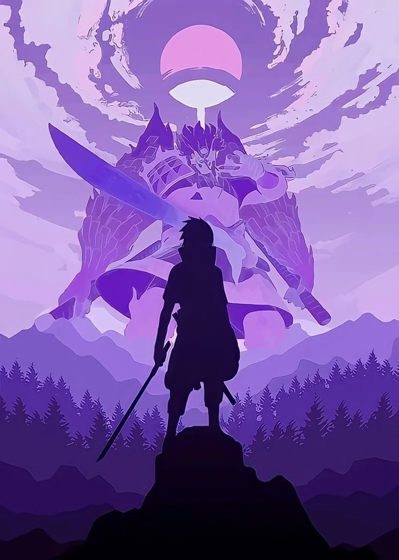 Sự kết hợp giữa Susanoo Sasuke Uchiha tạo nên sức mạnh vô song