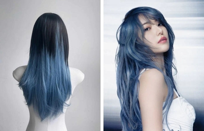 Sự lựa chọn hoàn hảo cho màu ombre xanh dương đầy sáng tạo