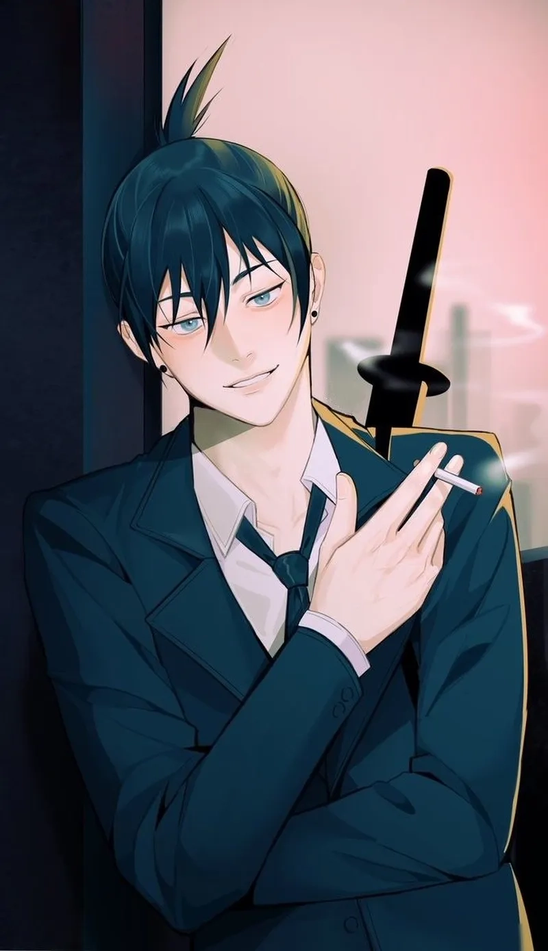 Tải ảnh anime Aki để làm mới màn hình điện thoại của bạn