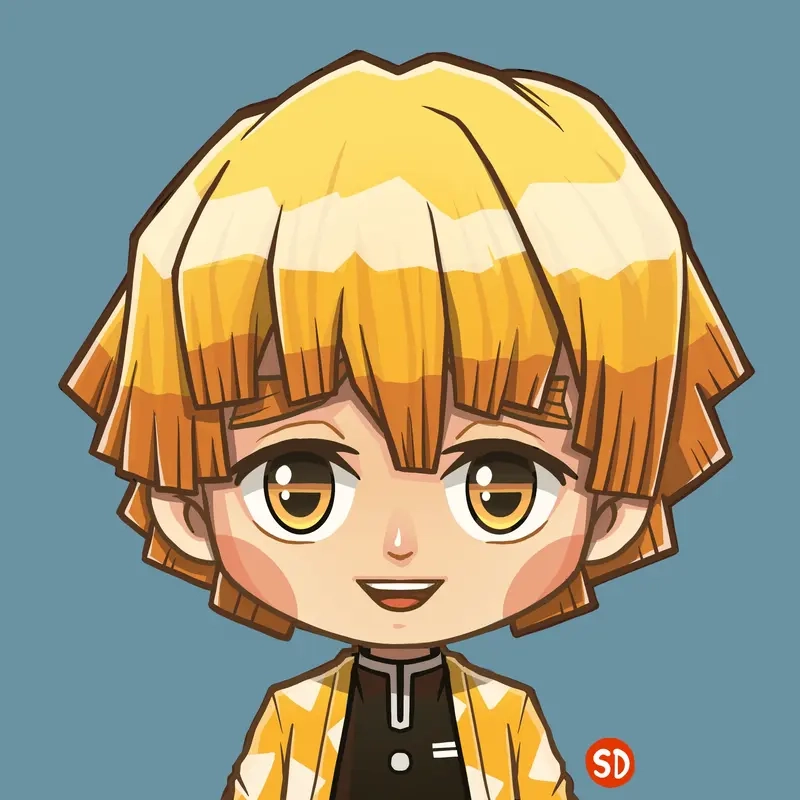 Tải ngay avatar thanh gươm diệt quỷ chibi đẹp mê ly cho profile