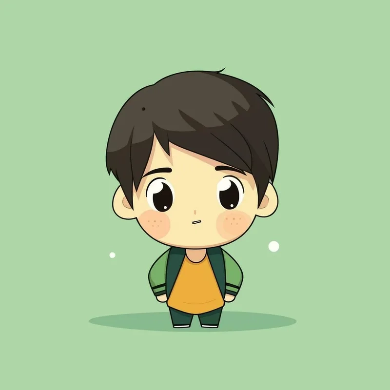 Tải ngay bộ ảnh anime nam chibi cute dễ thương phát ngất