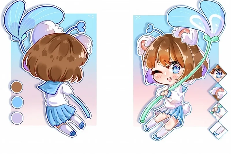 Tải ngay hình chibi simmy siêu dễ thương cho bạn