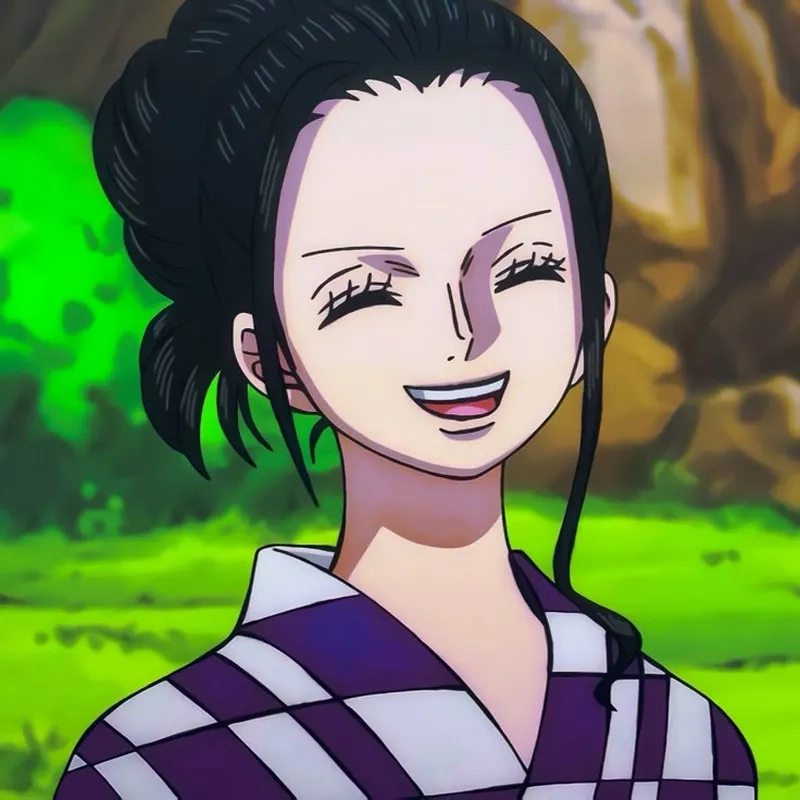 Tải ngay Nico Robin meme hài hước để troll bạn bè