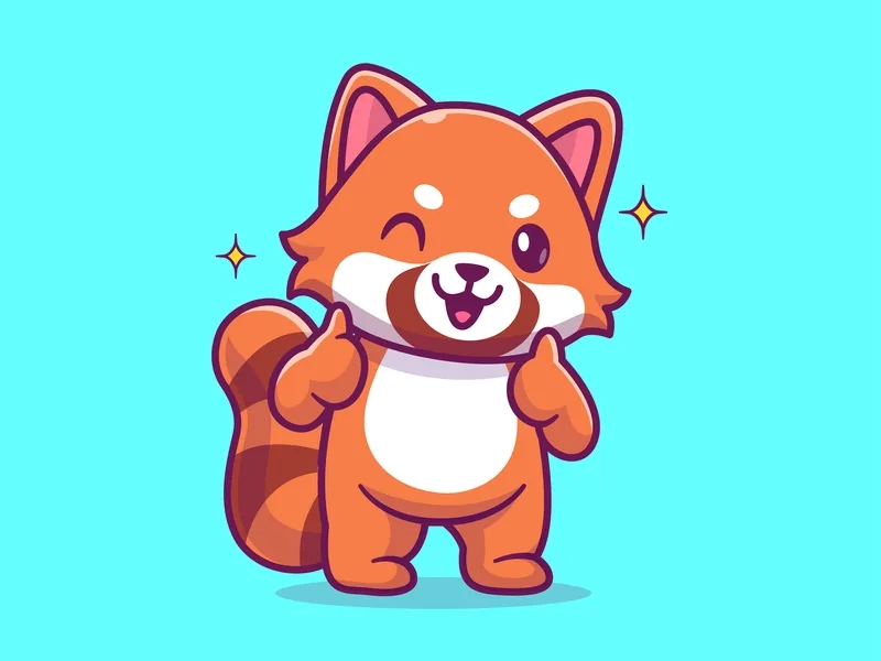 Tải về ngay hình con cáo cute dễ thương