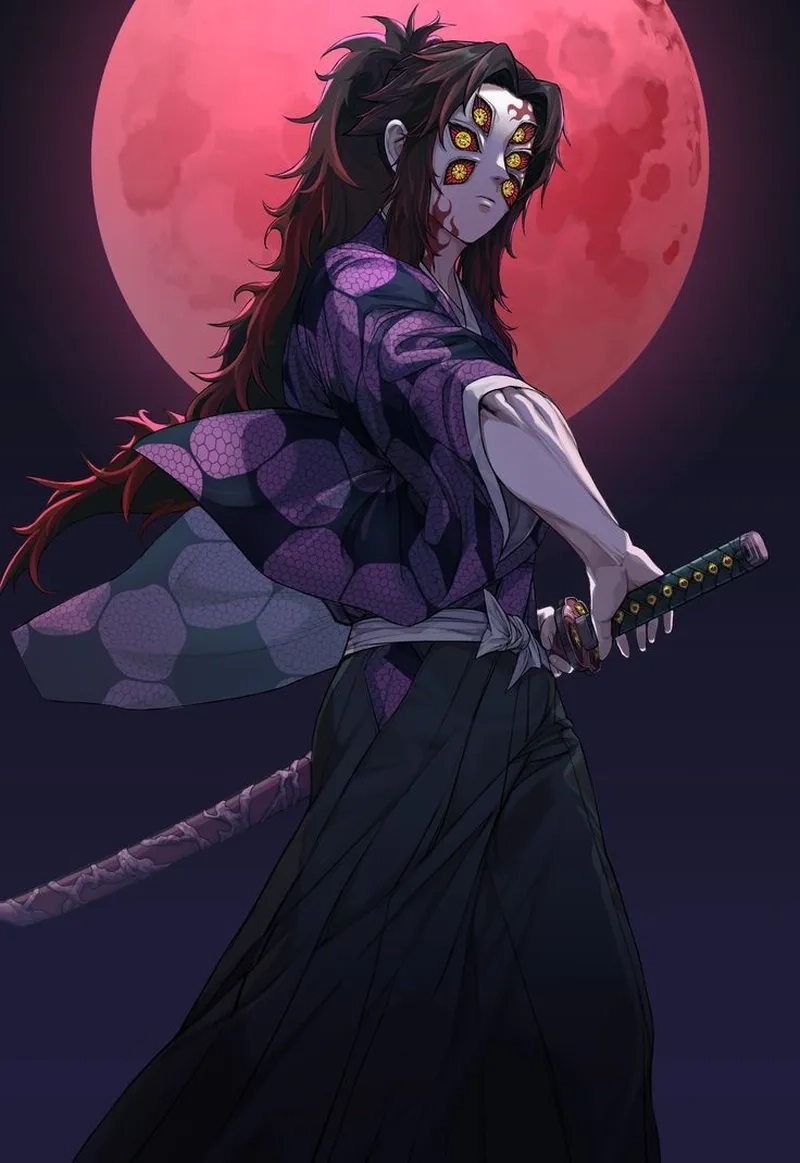 Tạo hình đậm chất ác quỷ trong Kokushibou anime