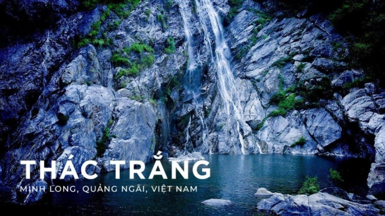 Thác trắng Minh Long - Điểm đến xanh mát giữa đại ngàn