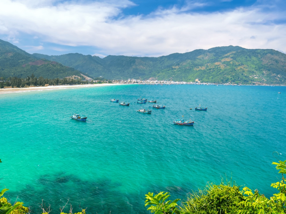 Tham quan cảng vũng rô phú yên nhộn nhịp