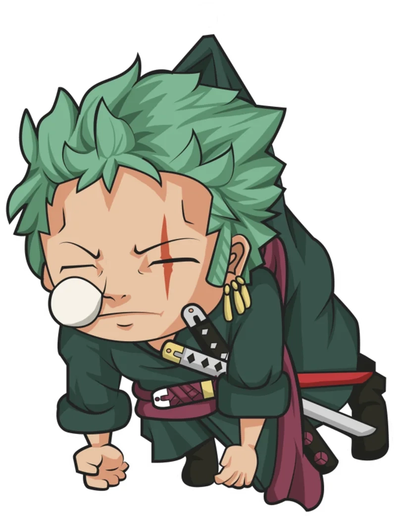 Thay đổi giao diện với hình nền zoro chibi cực đẹp