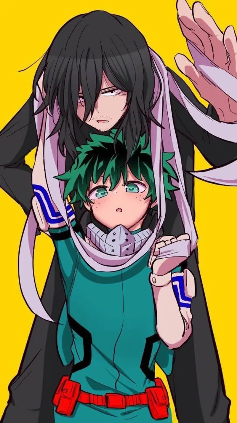 thầy trò đặc biệt trong Aizawa x Deku manga