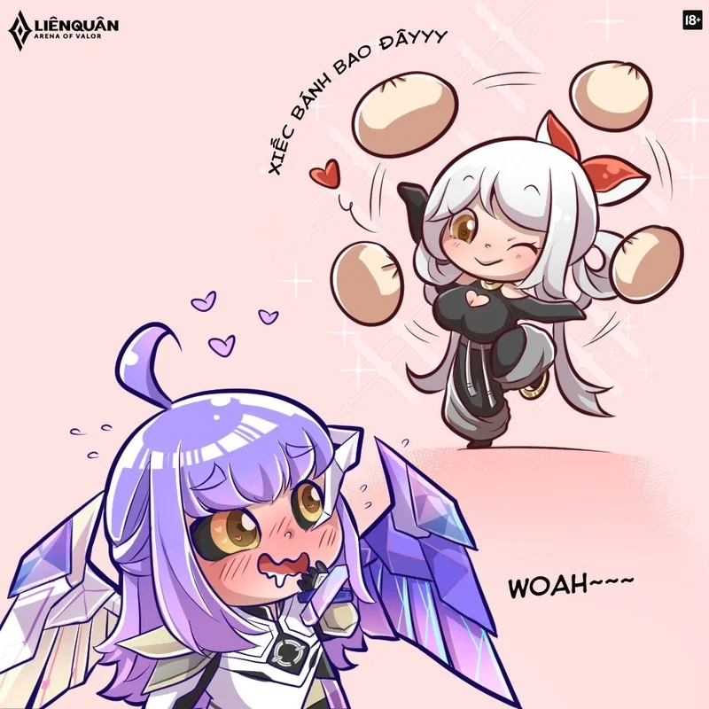 Thế giới chibi comic liên quân đầy màu sắc đang chờ bạn khám phá