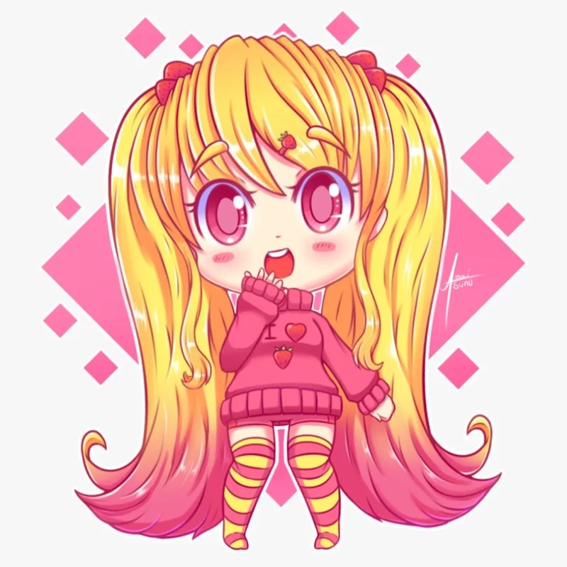 Thêm ảnh dễ thương chibi vào bộ sưu tập hình nền của bạn