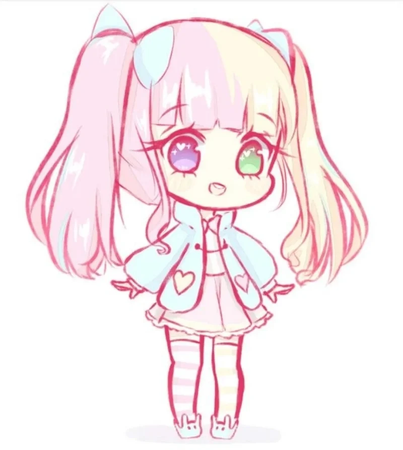 Thêm phần cá tính với hình chibi nữ ngầu trong bộ sưu tập!