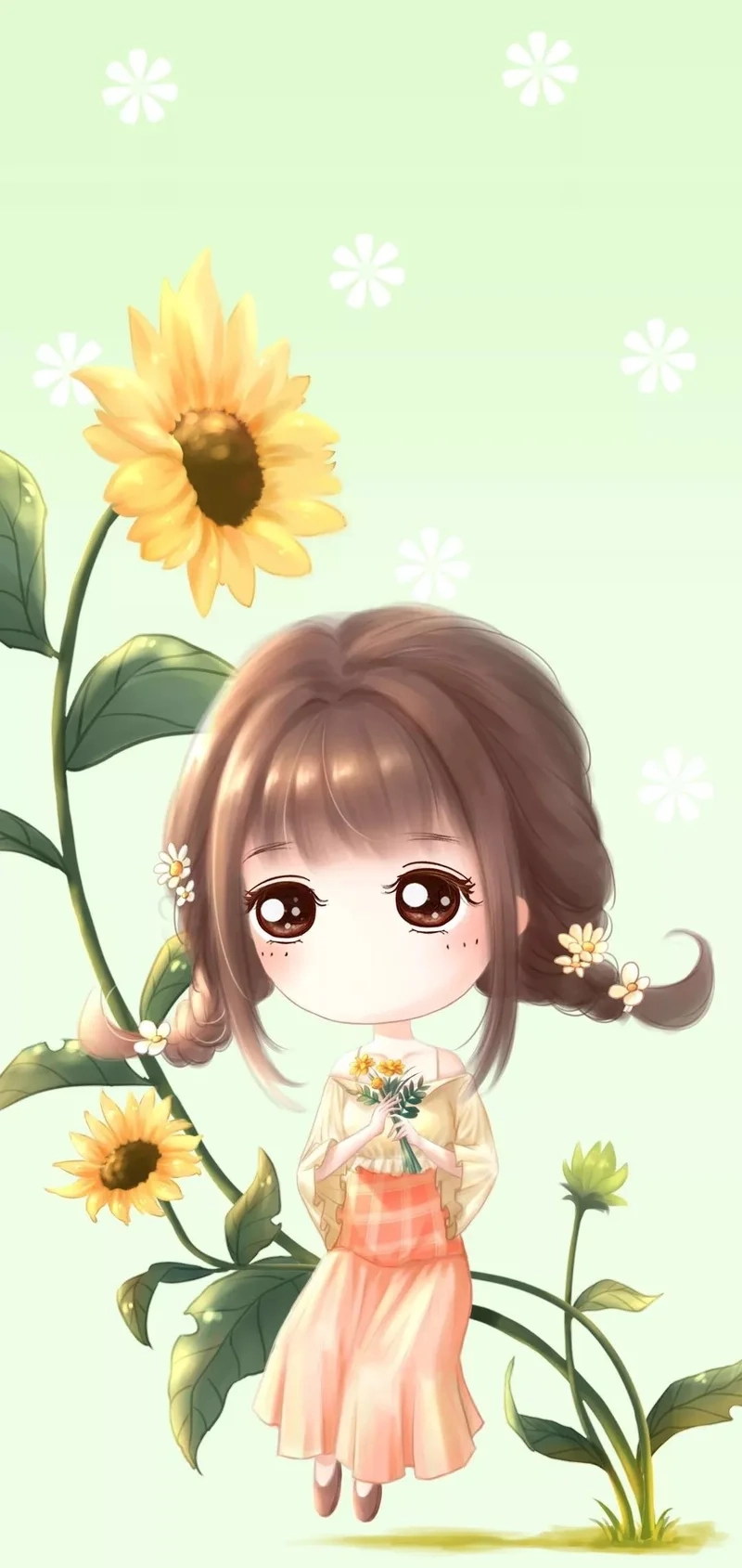 Thêm sắc màu với loạt chibi cute nữ đáng yêu