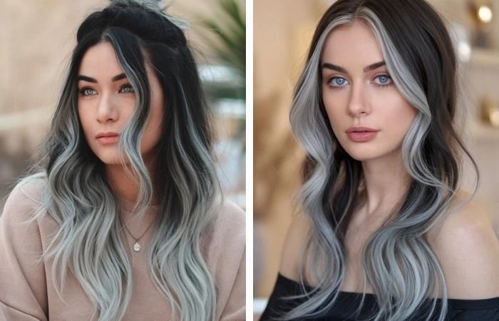 Thử ngay kiểu móc lai tóc màu xám khói siêu cá tínhThử ngay kiểu móc lai tóc màu xám khói siêu cá tính