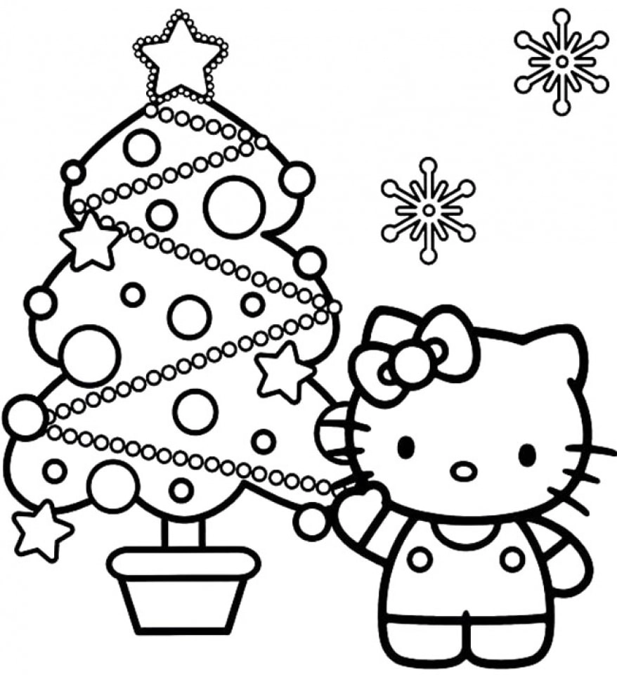 Tìm hiểu cách tô màu hello kitty đơn giản và thú vị