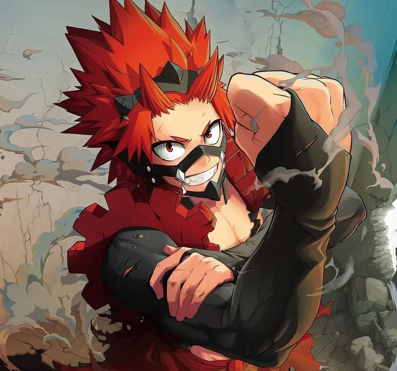 Tìm hiểu thêm về Kirishima Eijiro height trong My Hero Academia