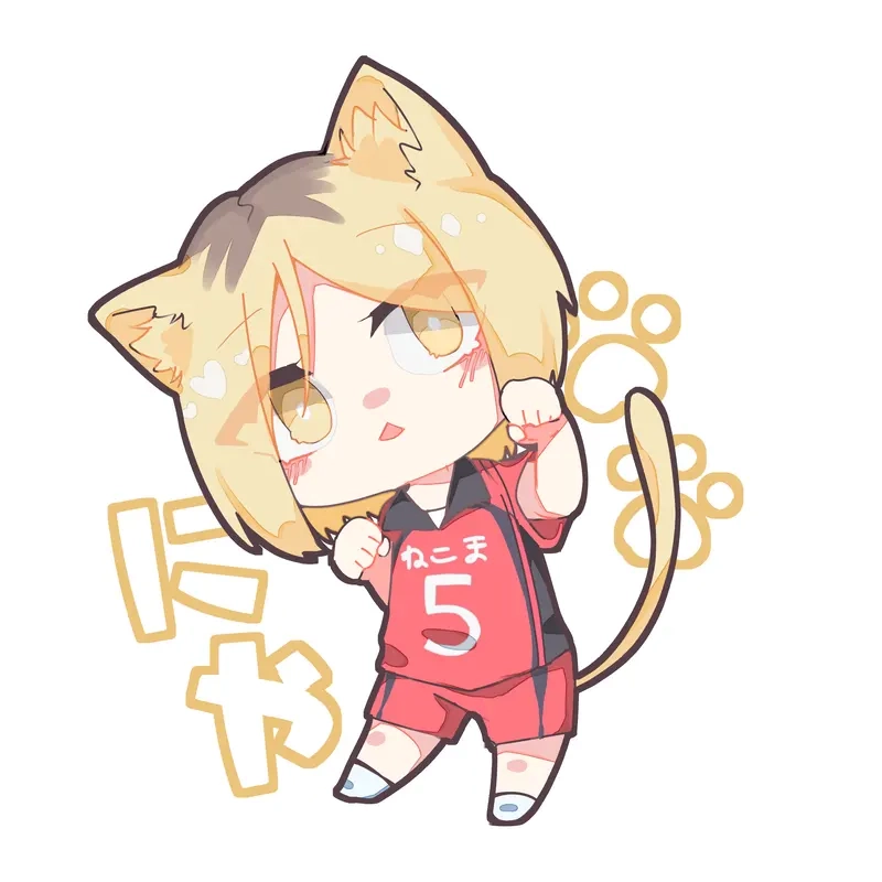 Tìm thấy chibi Kenma đáng yêu trong từng bức hình đầy màu sắc