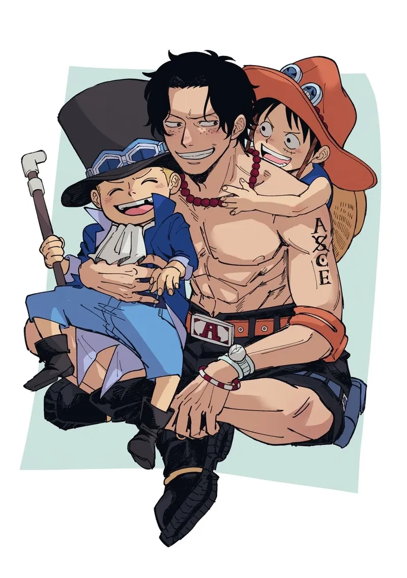 Tình bạn giữa Luffy và Ace và Sabo là nguồn cảm hứng bất tận