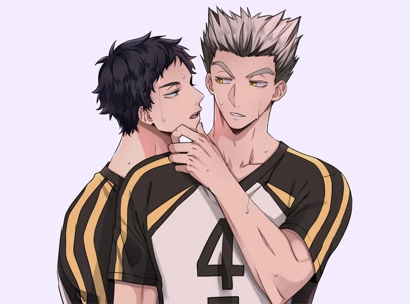 Tình tiết gay cấn trong Bokuto x Akaashi truyện khiến fan nín thở