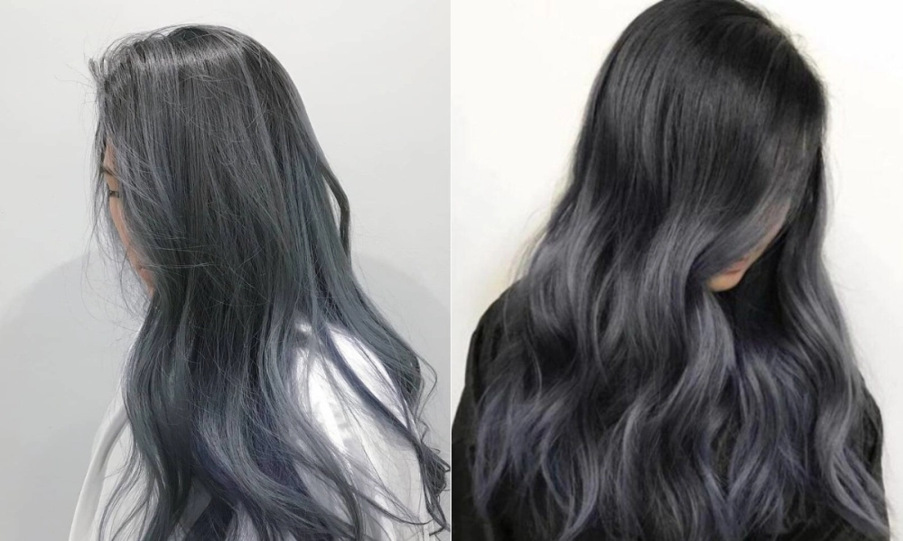 Tóc khói tone lạnh trendy cuốn hút