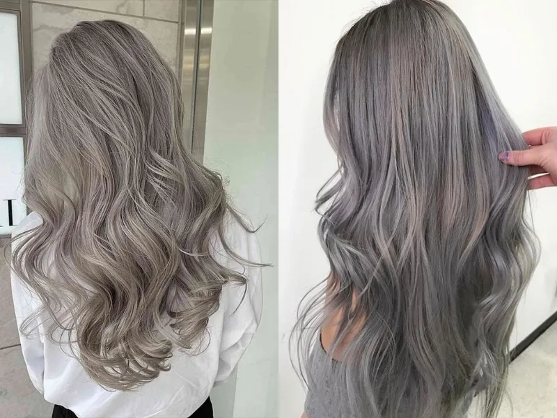 Tóc nâu khói giúp bạn nổi bật giữa đám đông