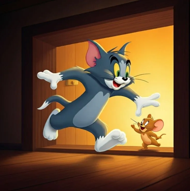 Tom and jerry meme template dễ chỉnh sửa cho dân chế ảnh sáng tạo