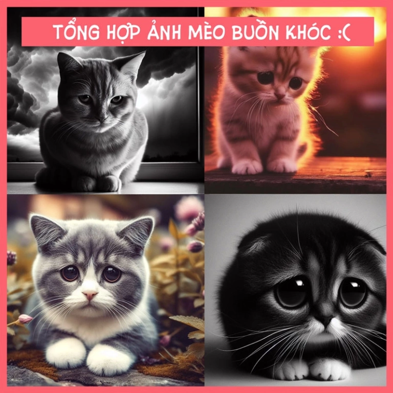 Tổng hợp avatar mèo khóc gây sốt mạng xã hội 2026
