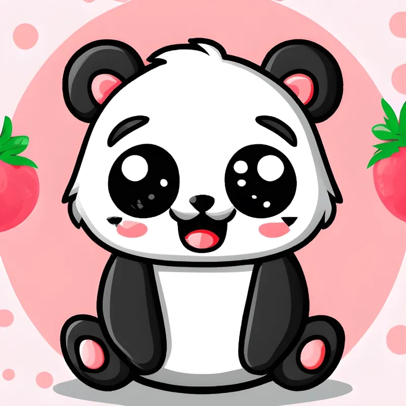 Tổng hợp những mẫu chibi cute chibi gấu trúc siêu hot