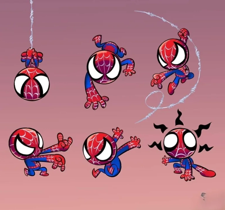 Top 50+ ảnh spider man chibi siêu ngầu để tải về ngay
