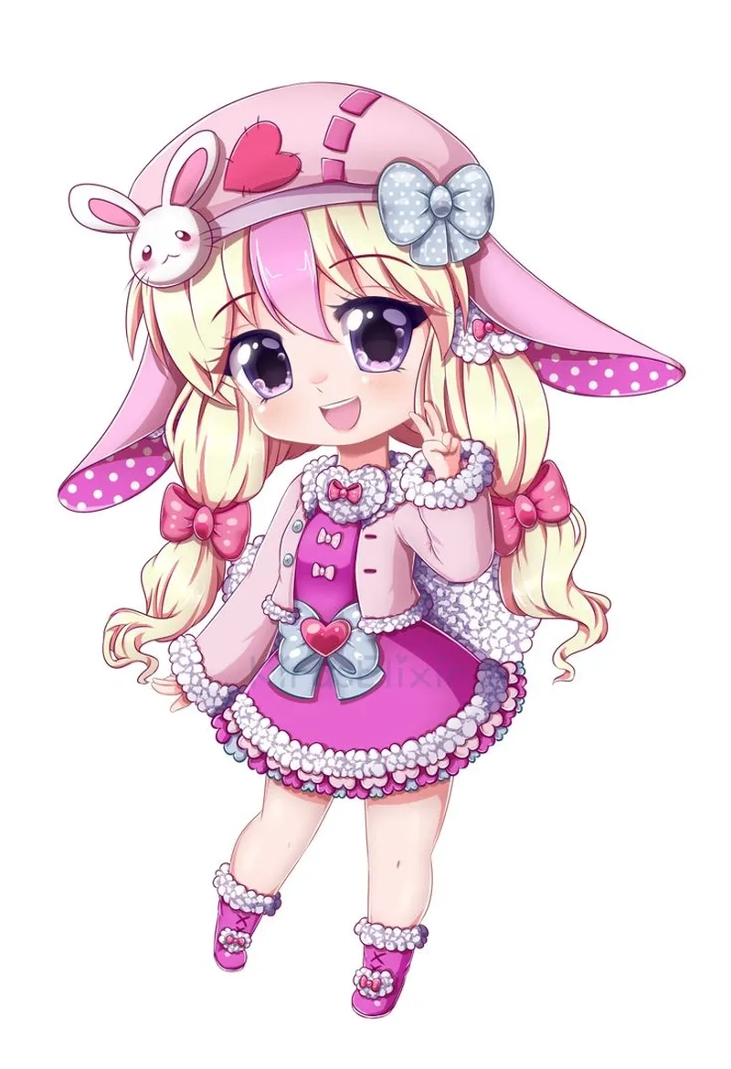 Top hình anime chibi cute nữ khiến bạn phải lưu ngay