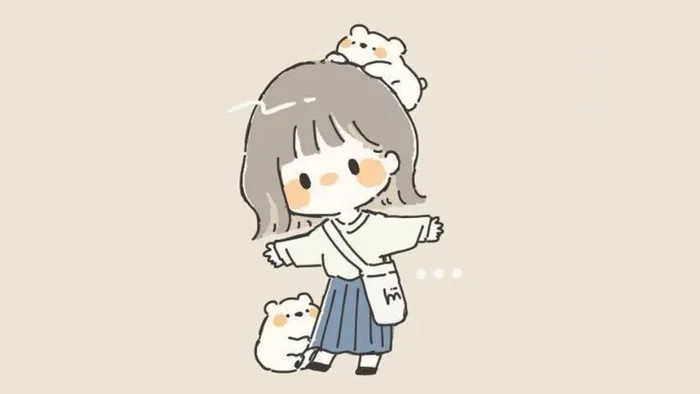 Top hình chibi học sinh dễ thương đáng tải nhất