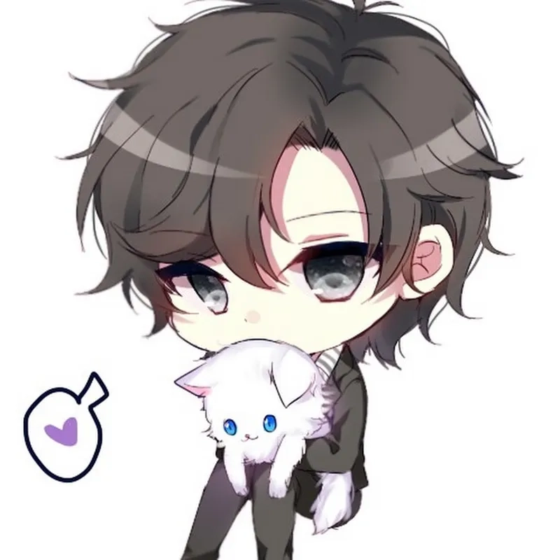Top mẫu chibi ngầu nam hot trend