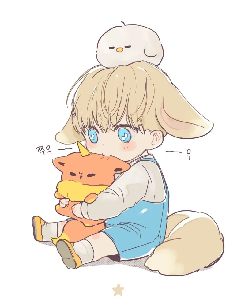 Top những hình anime nam chibi khiến tim tan chảy