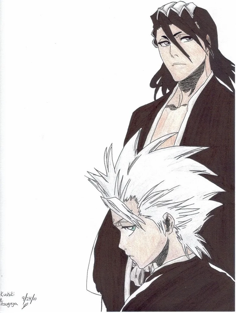 Toshiro vs Byakuya qua hình ảnh trận chiến kịch tính