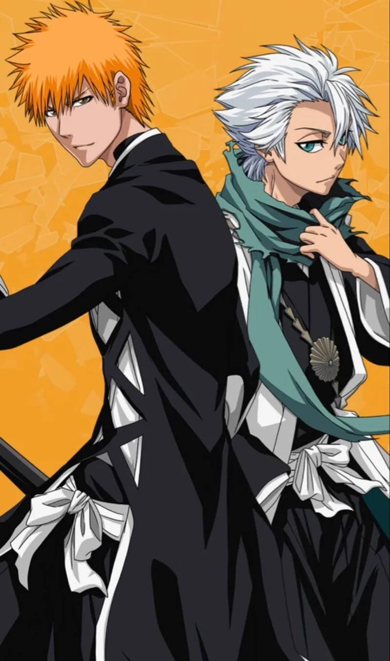 Toshiro x Ichigo trong khoảnh khắc chiến đấu mãn nhãn