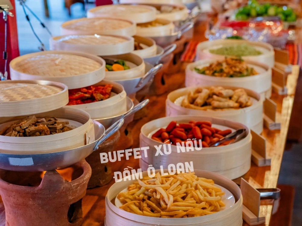 Trải nghiệm buffet xứ nẫu đầm ô loan hấp dẫn