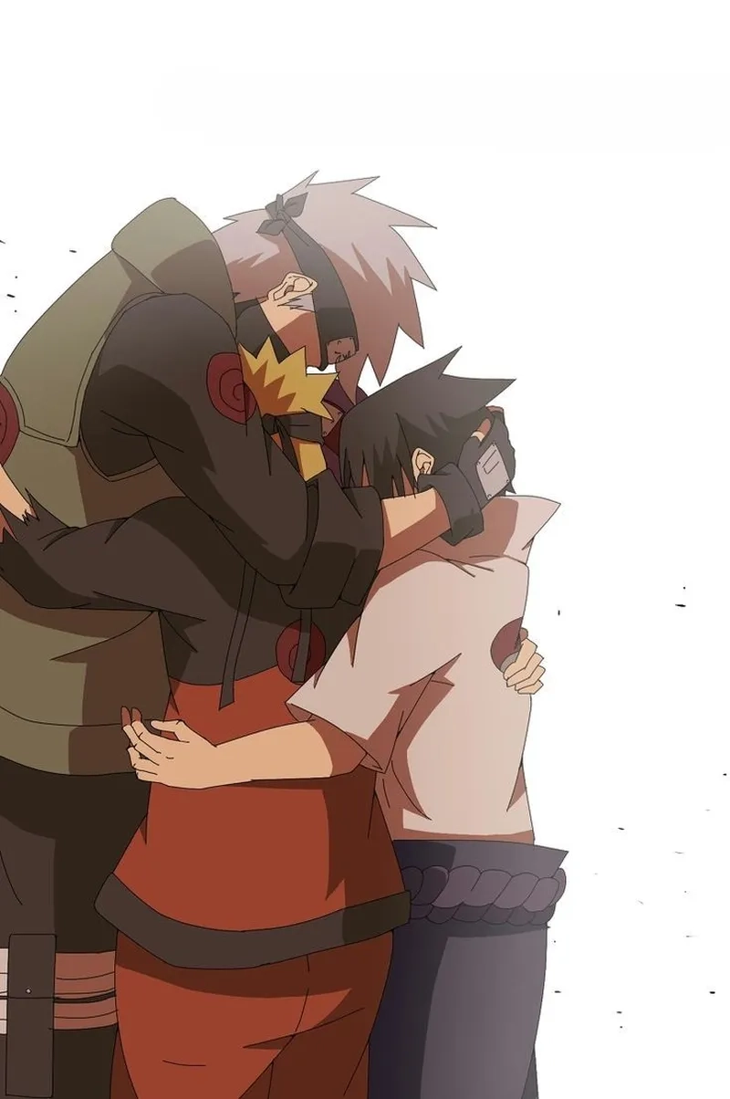 Trận chiến căng thẳng giữa Naruto Kakashi Sasuke và kẻ thù