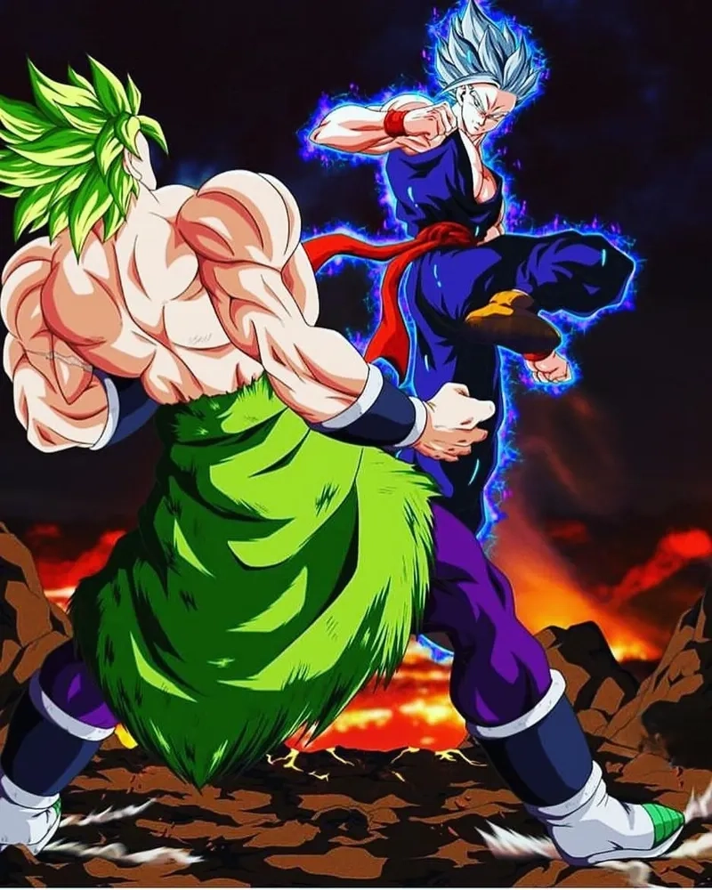 Trận chiến đầy hấp dẫn giữa Ultimate Gohan vs Broly