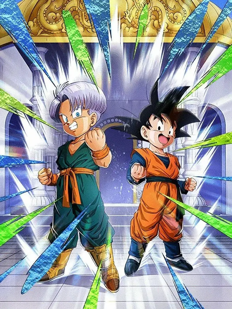 Trunks and Goten Fusion mang lại sự kết hợp mạnh mẽ giữa hai chiến binh này