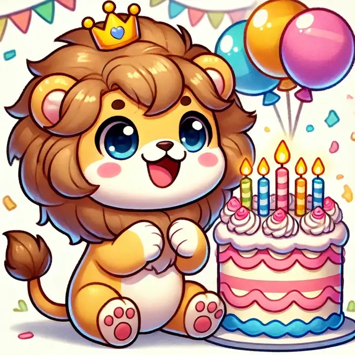 Tự tạo nên hình ảnh cung sư tử chibi tuyệt vời cho mình