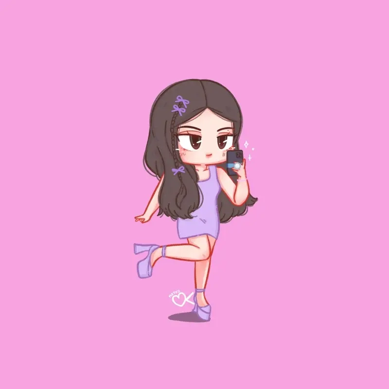 Tự tay thực hiện jennie chibi drawing với hướng dẫn chi tiết