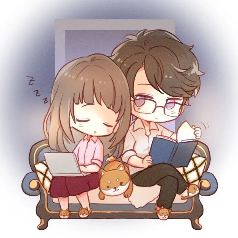 Tuyển chọn ảnh cặp đôi anime chibi cute hot nhất
