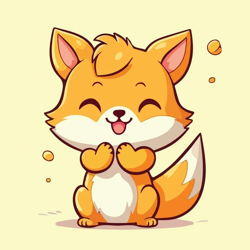 Tuyển chọn hình ảnh cáo chibi đẹp nhất