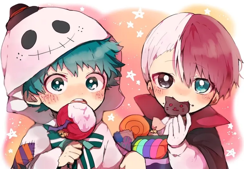 Tuyển chọn hình chibi đôi dễ thương siêu ngọt ngào